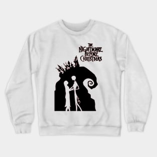 Nightmare Before Christmas Jack and Sally Crewneck Sweatshirt